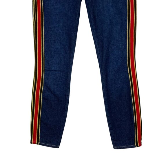 L'AGENCE Margot Jean 25 Watson Striped Skinny High Rise - Picture 9 of 12